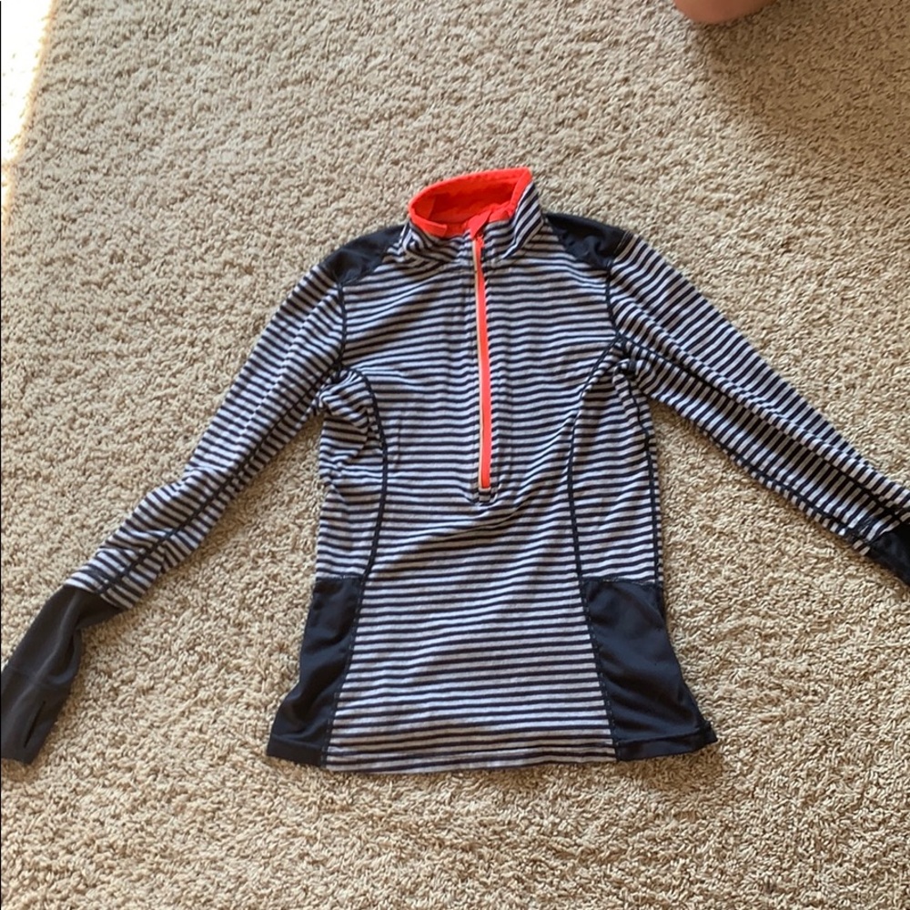 Striped sports jacket